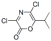  3,5-二氯-6-(1-甲基乙基)-2H-1,4-噁嗪-2-酮结构式_131882-00-3结构式