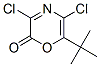 3,5-二氯-6-(1,1-二甲基乙基)-2H-1,4-噁嗪-2-酮结构式_131882-01-4结构式