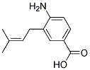 (9ci)-4-氨基-3-(3-甲基-2-丁烯)-苯甲酸结构式_131989-76-9结构式