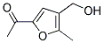 (9ci)-1-[4-(羟基甲基)-5-甲基-2-呋喃]-乙酮结构式_132332-04-8结构式