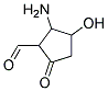 (9ci)-2-氨基-3-羟基-5-氧代-环戊烷羧醛结构式_132600-87-4结构式