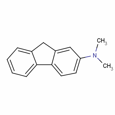N,N-二甲基-9H-芴-2-胺结构式_13261-62-6结构式