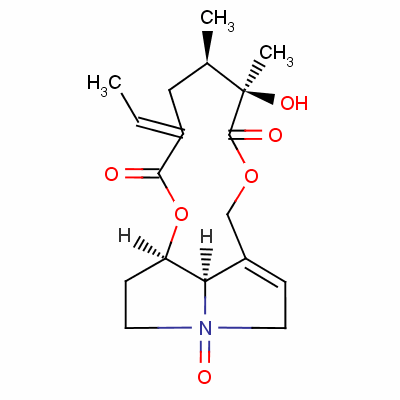 千里光碱 N-氧化物结构式_13268-67-2结构式