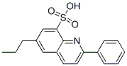  2-苯基-6-丙基-8-喹啉磺酸结构式_132850-45-4结构式