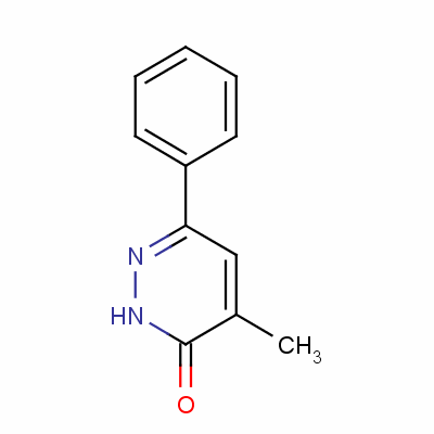 4-Methyl-6-phenylpyridazine-3(2h)-oneStructure,13300-09-9Structure 4-Methyl-6-phenylpyridazine-3(2h)-one Structure,13300-09-9Structure