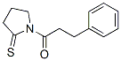 (9ci)-1-(1-氧代-3-苯基丙基)-2-吡咯烷硫酮结构式_133218-32-3结构式