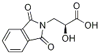 (S)-3-(1,3-二氧代-1,3-二氢-异吲哚-2-基)-2-羟基-丙酸结构式_133319-36-5结构式