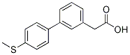 2-(4-(甲基硫代)-[1,1-联苯]-3-基)乙酸结构式_1334500-01-4结构式