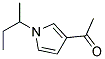 (9ci)-1-[1-(1-甲基丙基)-1H-吡咯-3-基]-乙酮结构式_133611-45-7结构式