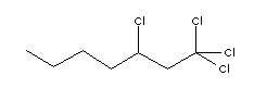 1,1,1,3-四氯-庚烷结构式_13375-88-7结构式