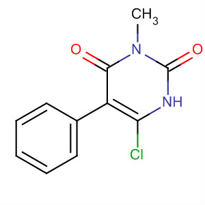 6-氯-3-甲基-5-苯基-2,4(1h,3h)-嘧啶二酮结构式_133801-12-4结构式