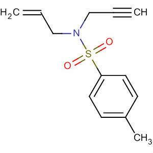 N-烯丙基-n-炔丙基-4-甲基苯磺酰胺结构式_133886-40-5结构式