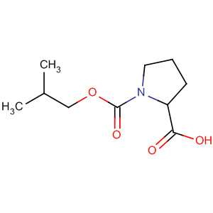 (S)-1-(异丁氧基羰基)吡咯烷-2-羧酸结构式_133929-41-6结构式