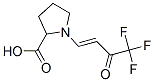 1-(4,4,4-三氟-3-氧代-1-丁烯)-吡咯烷-2-羧酸结构式_133992-80-0结构式