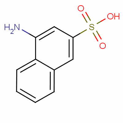 4-氨基萘-2-磺酸结构式_134-54-3结构式