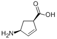 (1R,4S)-4-Aminocyclopent-2-enecarboxylic acid Structure,134003-04-6Structure