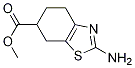 2-氨基-4,5,6,7-四氢苯并[d]噻唑-6-羧酸甲酯结构式_134136-02-0结构式