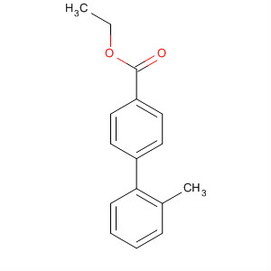 2’-甲基联苯-4-羧酸乙酯结构式_134694-65-8结构式