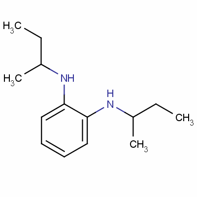 N,N-双(1-甲基丙基)-1,2-苯二胺结构式_13482-10-5结构式
