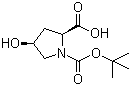 (2R,4R)-N-Boc-4-hydroxypyrrolidine-2-carboxylic acidStructure,135042-12-5Structure (2R,4R)-N-Boc-4-hydroxypyrrolidine-2-carboxylic acid Structure,135042-12-5Structure