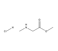 肌氨酸甲酯盐酸盐结构式_1351-59-3结构式