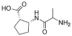 [1s-[1alpha,2alpha(s*)]]-(9ci)-2-[(2-氨基-1-氧代丙基)氨基]-环戊烷羧酸结构式_135211-32-4结构式