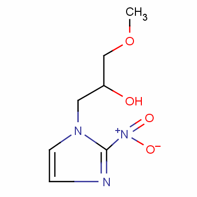 米索硝唑结构式_13551-87-6结构式