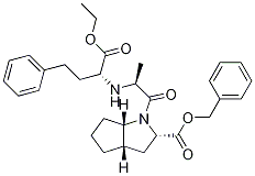2-[N-[(R)-1-乙氧羰基-3-苯基丙基]-L-丙氨酰]-(1S,3S,5S)-2-氮杂双环[3.3.0]辛烷-3-羧酸,苄酯结构式_1356382-68-7结构式