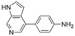 4-(1H-吡咯并[2,3-c]吡啶-4-基)苯胺结构式_1357094-59-7结构式