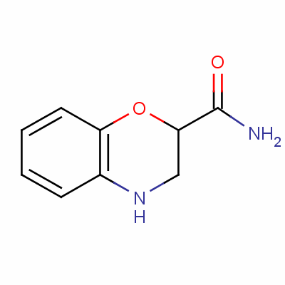 3,4-二氢-2H-4-苯并噁嗪-2-羧酰胺结构式_13582-93-9结构式