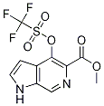 4-(三氟甲基磺酰氧基)-1H-吡咯并[2,3-c]吡啶-5-羧酸甲酯结构式_1359705-35-3结构式