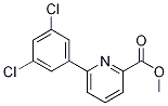 6-(3,5-二氯苯基)吡啶甲酸甲酯结构式_1361876-17-6结构式