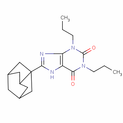 罗咯茶碱结构式_136199-02-5结构式