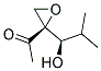 [s-(r*,s*)]-(9ci)-1-[2-(1-羟基-2-甲基丙基)环氧乙烷]-乙酮结构式_136377-99-6结构式