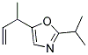 (9ci)-2-(1-甲基乙基)-5-(1-甲基-2-丙烯基)-噁唑结构式_136386-23-7结构式