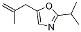 (9ci)-2-(1-甲基乙基)-5-(2-甲基-2-丙烯基)-噁唑结构式_136386-25-9结构式