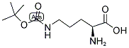 H-Orn(Boc)-OH结构式_13650-49-2结构式