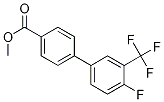 4-氟-3-(三氟甲基)-[1,1-联苯]-4-羧酸甲酯结构式_1365271-42-6结构式