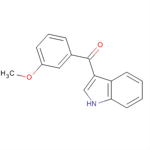 (1H-吲哚-3-基)-(3-甲氧基-苯基)-甲酮结构式_136672-25-8结构式