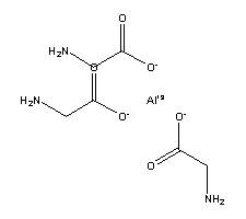 甘羟铝结构式_13682-92-3结构式