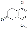 5-Chloro-8-methoxyl-2-tetralone Structure,136949-71-8Structure