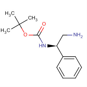 (S)-N-(2-氨基-1-苯基乙基)氨基甲酸叔丁酯结构式_137102-65-9结构式