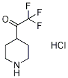 2,2,2-三氟-1-哌啶-4-基-乙酮盐酸盐水合物结构式_1372103-92-8结构式