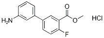 3-氨基-4-氟-[1,1-联苯]-3-羧酸甲酯盐酸盐结构式_1373232-80-4结构式