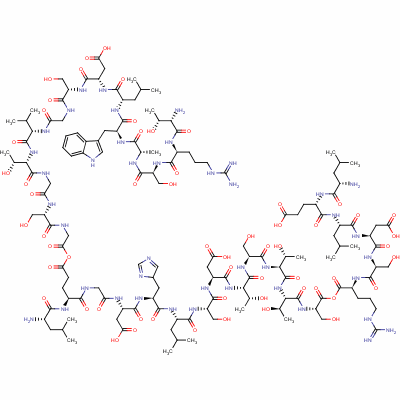 甲状旁腺激素-相关蛋白质-(107-139)结构式_137348-10-8结构式