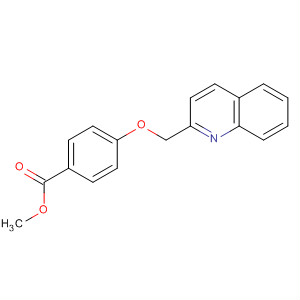 4-(2-喹啉甲氧基)苯甲酸甲酯结构式_137426-86-9结构式