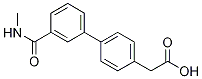 2-(3-(甲基氨基甲酰)-[1,1-联苯]-4-基)乙酸结构式_1375069-01-4结构式