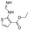(9ci)-2-[(亚氨基甲基)氨基]-3-噻吩羧酸乙酯结构式_138055-87-5结构式