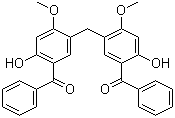 5,5-亚甲基双(2-羟基-4-甲氧基苯甲酮)结构式_138370-37-3结构式