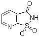 异噻唑并[5,4-B]吡啶-3(2H)-酮 1,1-二氧化物结构式_138417-40-0结构式